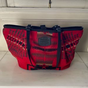 PENDLETON red tote/purse